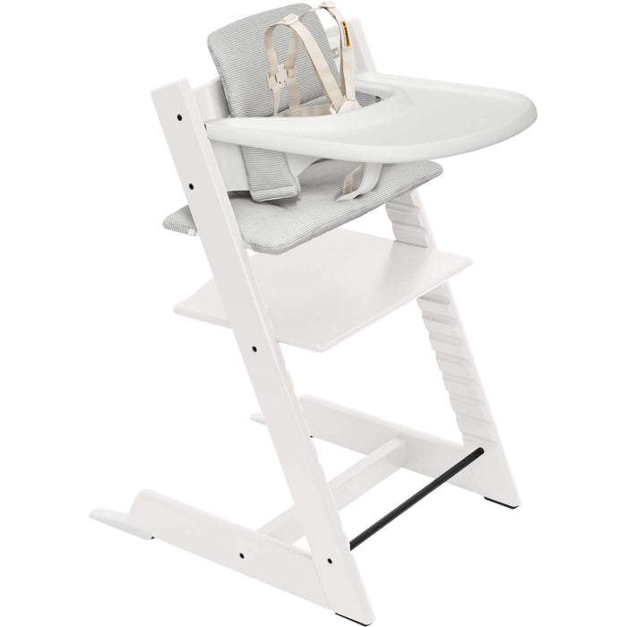 Stokke Tripp Trapp High Chair V2 and Cushion with Stokke Tray - Complete Set