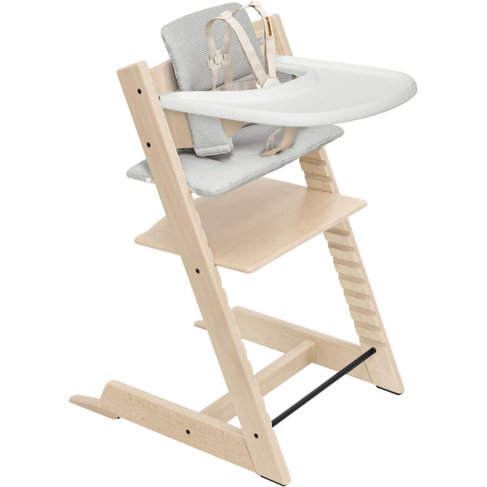 Stokke Tripp Trapp High Chair V2 and Cushion with Stokke Tray - Complete Set