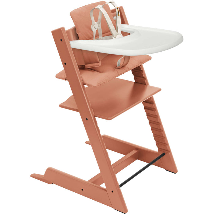 Stokke Tripp Trapp High Chair V2 and Cushion with Stokke Tray - Complete Set