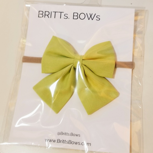 Britts Bows Banner Bow Headband