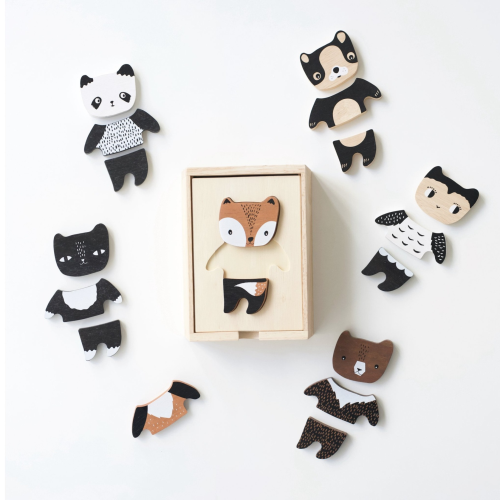 Wee Gallery Mix & Match Animal Tiles