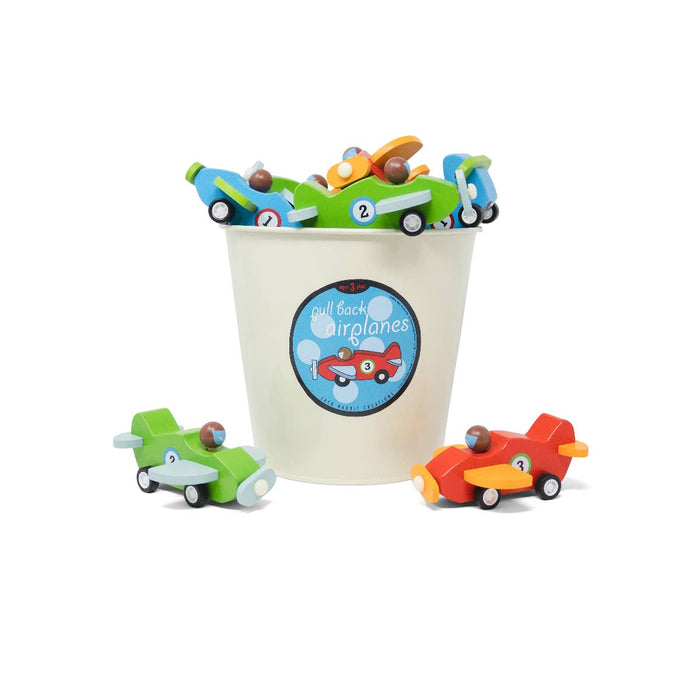 Jack Rabbit Creations Pull Back Wooden Planes