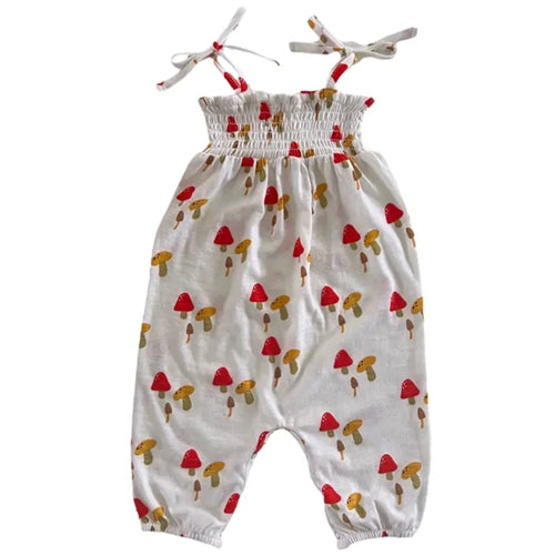 SIIX Organic Smocked Jumpsuit