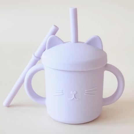 Minito & Co. Meow Double Handle Cat Cups