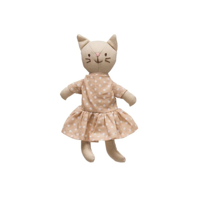 Creative Co-Op Cotton Linen Mini Animal