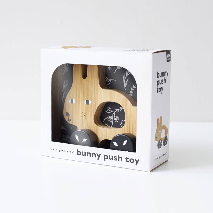 Wee Gallery Push Toy - Bunny
