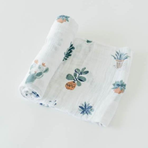 Little Unicorn Cotton Muslin Swaddle Blanket