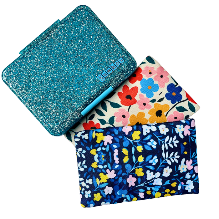 Gel Ice Packs in Fabric Sleeves 2-Pack - Floral Prints