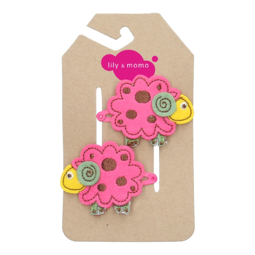 Lily and Momo Hair Clip 2pk