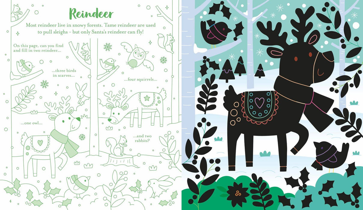Usborne Scratch Activities Christmas