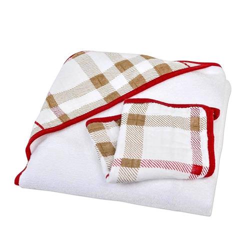 Newcastle Classics Hooded Towel & Washcloth Set