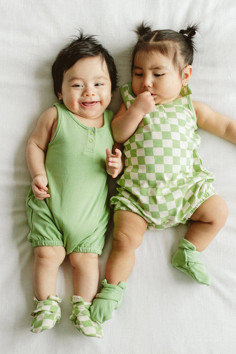Quick Change Baby Romper - Matcha