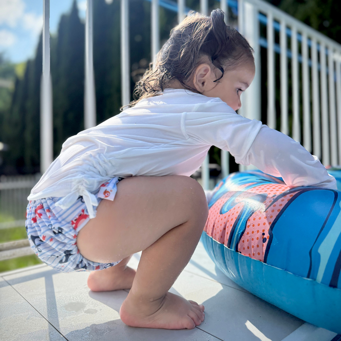 Smart Bottoms Swim Diaper - Crabby