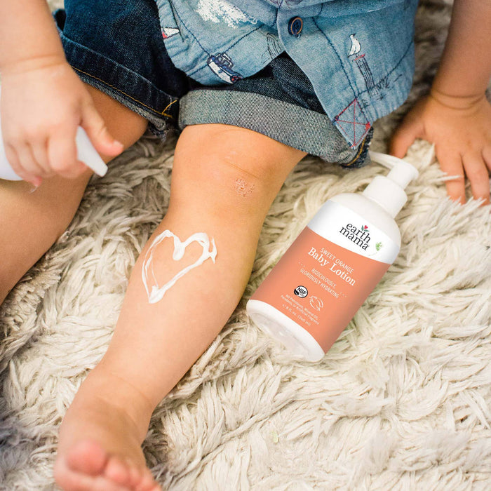 Earth Mama Organics Sweet Orange Baby Lotion