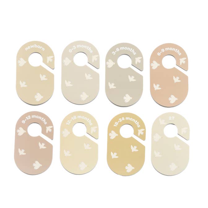 3 Sprouts Baby Closet Dividers (Newborn to 24 Months)