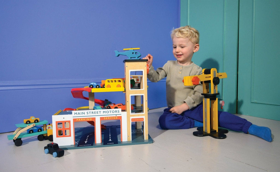 Multi-Level Garage with Lift