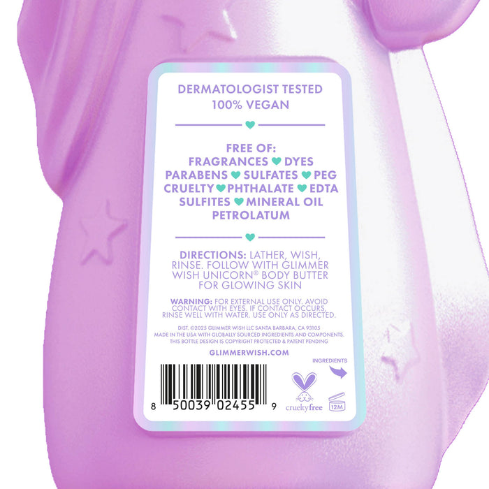 Unicorn Body Wash— Fragrance Free & Dye Free