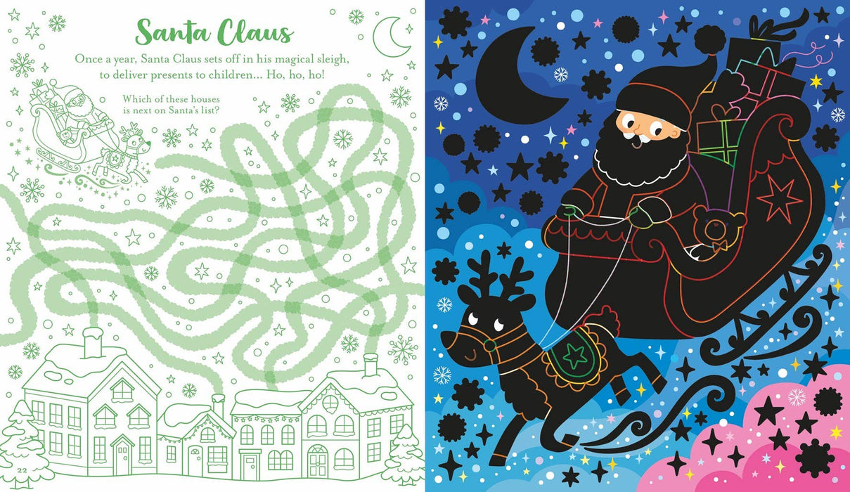 Usborne Scratch Activities Christmas