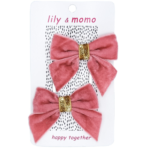 Lily and Momo Hair Clip 2pk