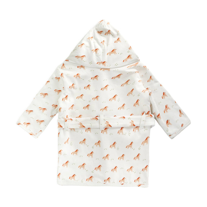 Horse Baby Bathrobe (Organic)