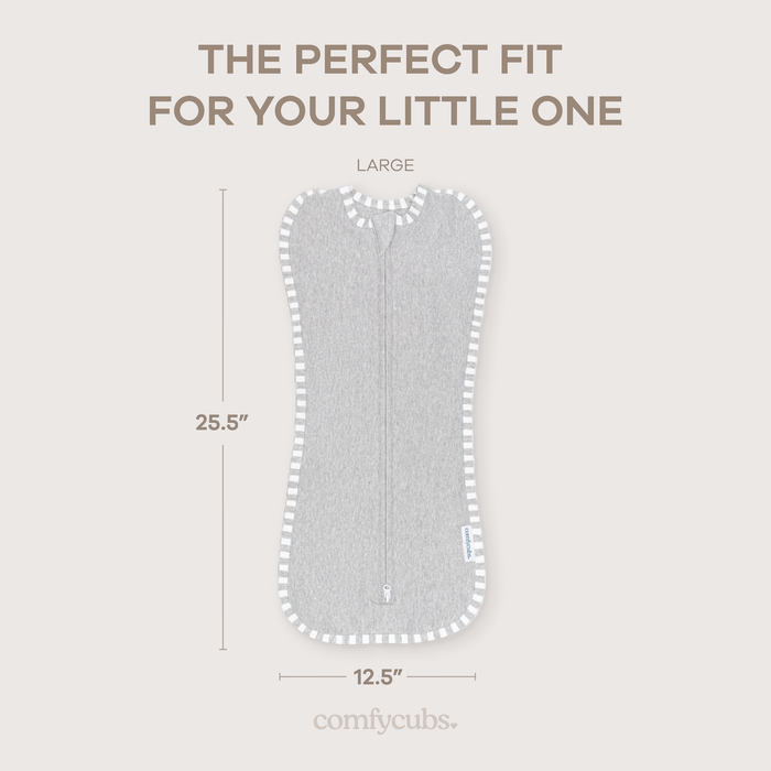 Easy Zipper Wrap 2 Pack Swaddle Blanket by Comfy Cubs