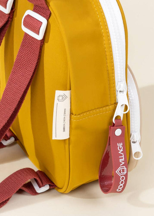 Coco Village Washable Nylon Small Backpack  - Golden Hour