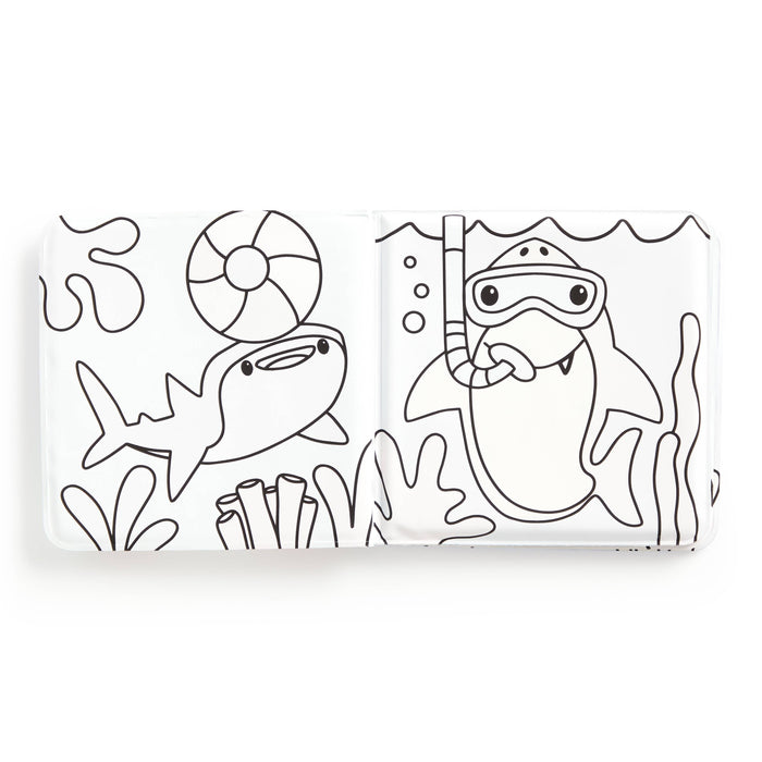 Shark Splash! Color Magic Bath Book