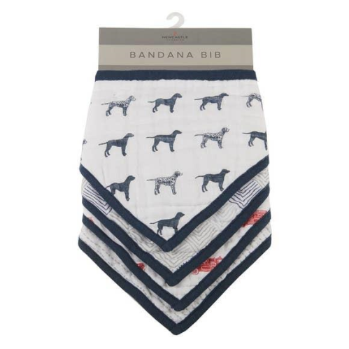 Newcastle Classics Bandana Bibs 4pk