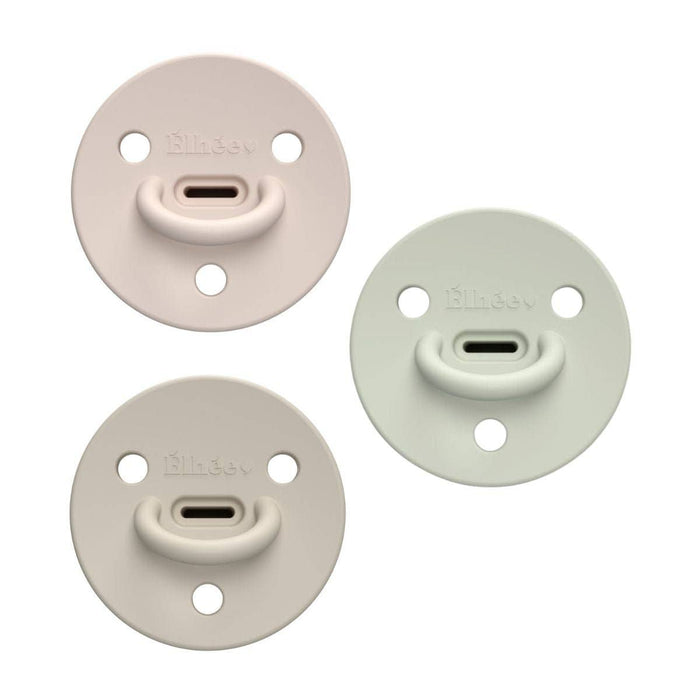 ChooChoo pacifier - The physiological silicone pacifier: Bobby Set / Size 1 (0-6 months)