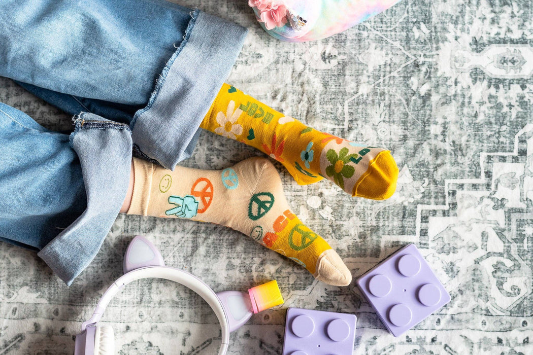 Kid's Peace and Love Socks