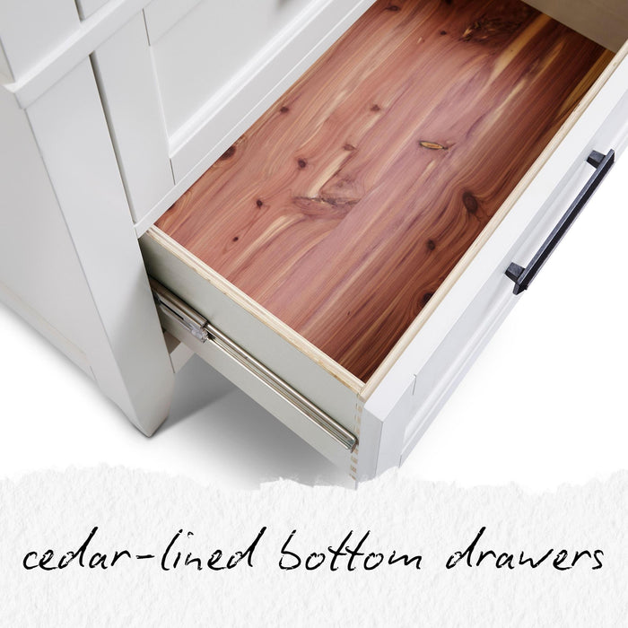 Heritage Living Artisan 7-Drawer Dresser with Lights