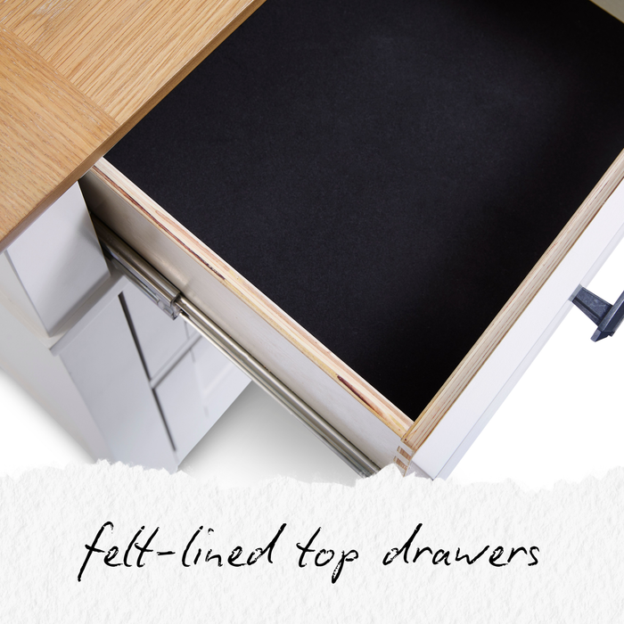 Heritage Living Artisan 7-Drawer Dresser with Lights