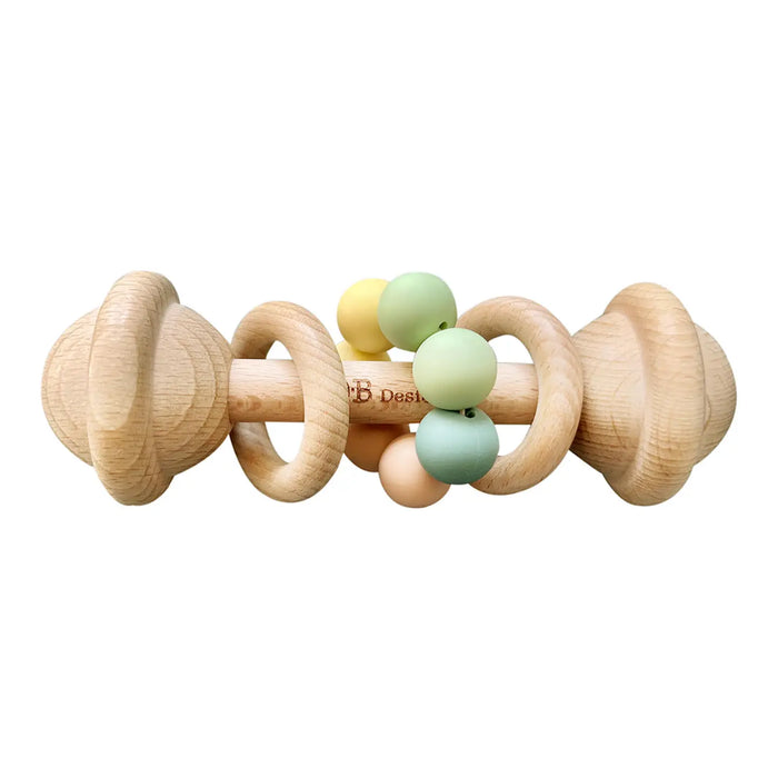 O.B. Designs Wooden Rattle Toy