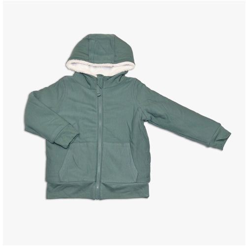 Silkberry Baby Fleece Zip Hoodie with Sherpa Lining