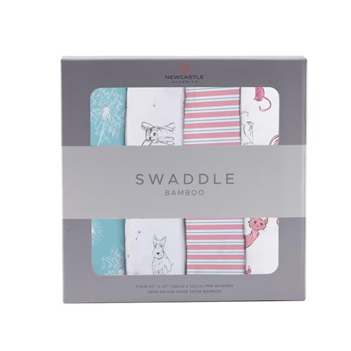 Newcastle Classics Swaddle 4-Pack