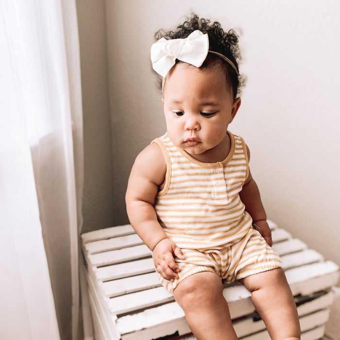 goumikids Romper (Sun Stripe)