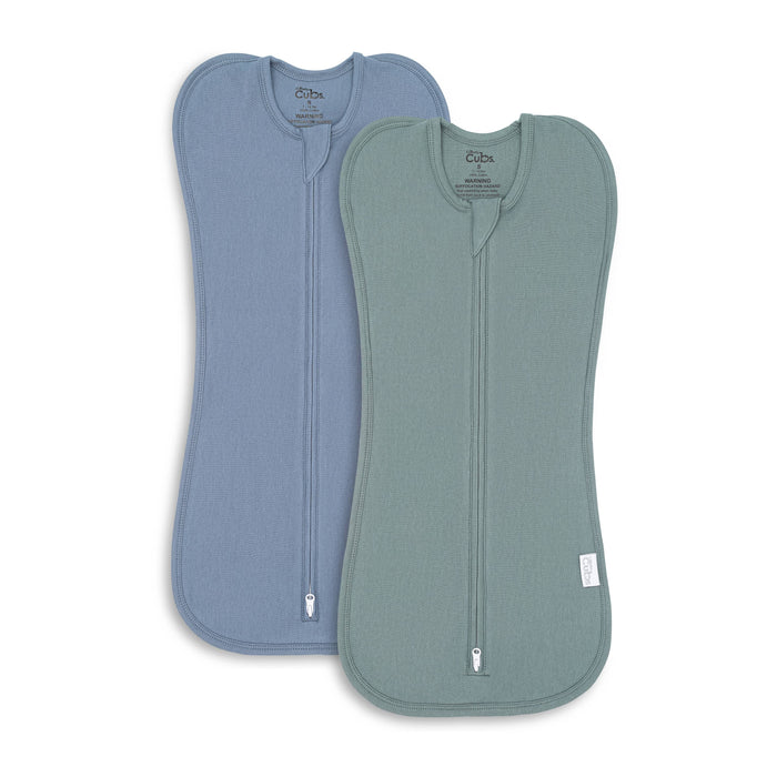 Easy Zipper Wrap 2 Pack Swaddle Blanket by Comfy Cubs