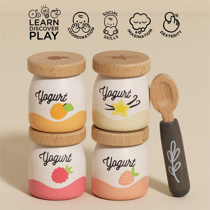 Le Toy Van Yogurt Play Food Pack