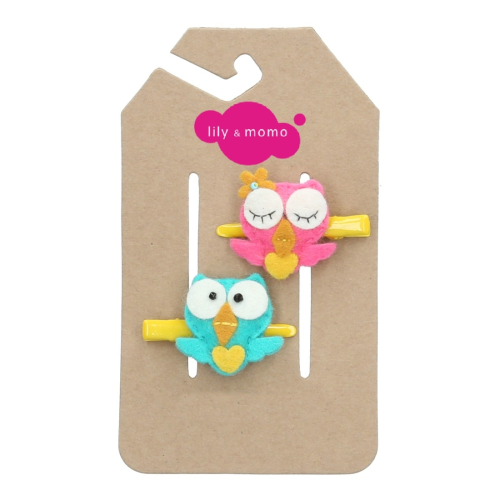 Lily and Momo Hair Clip 2pk