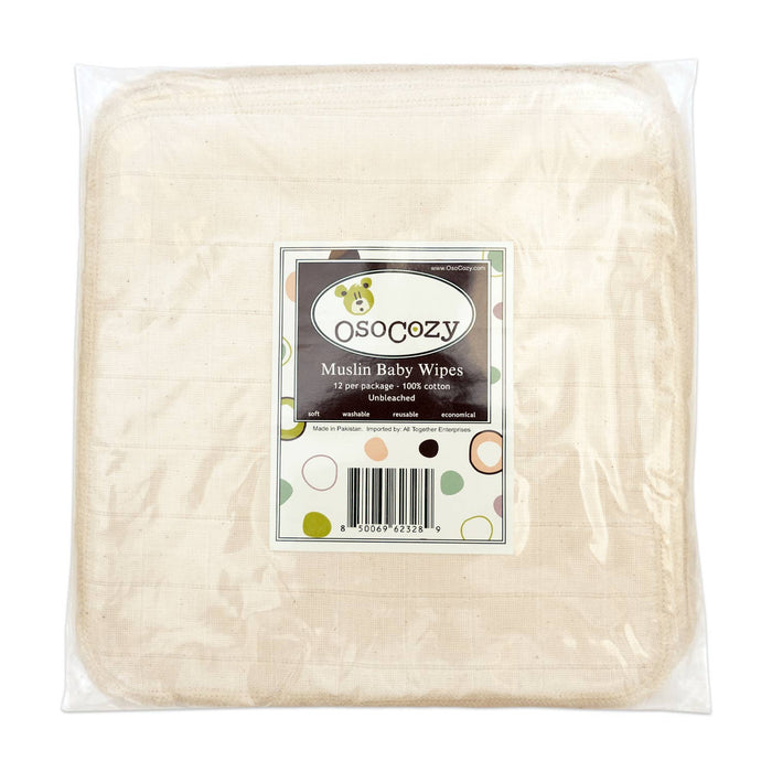 OsoCozy Reusable Cloth Baby Wipes