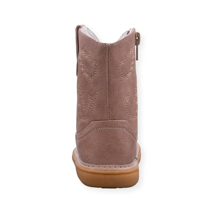 Wee Squeak Shoes Western Boot Beige
