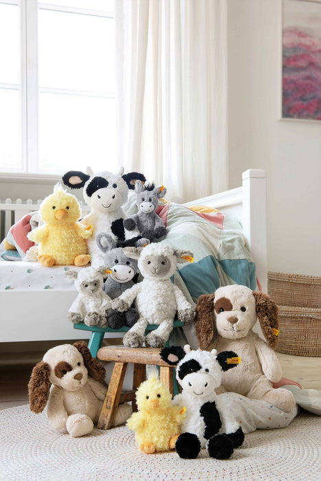Steiff Lita Lamb Plush Animal Toy, 12 Inches