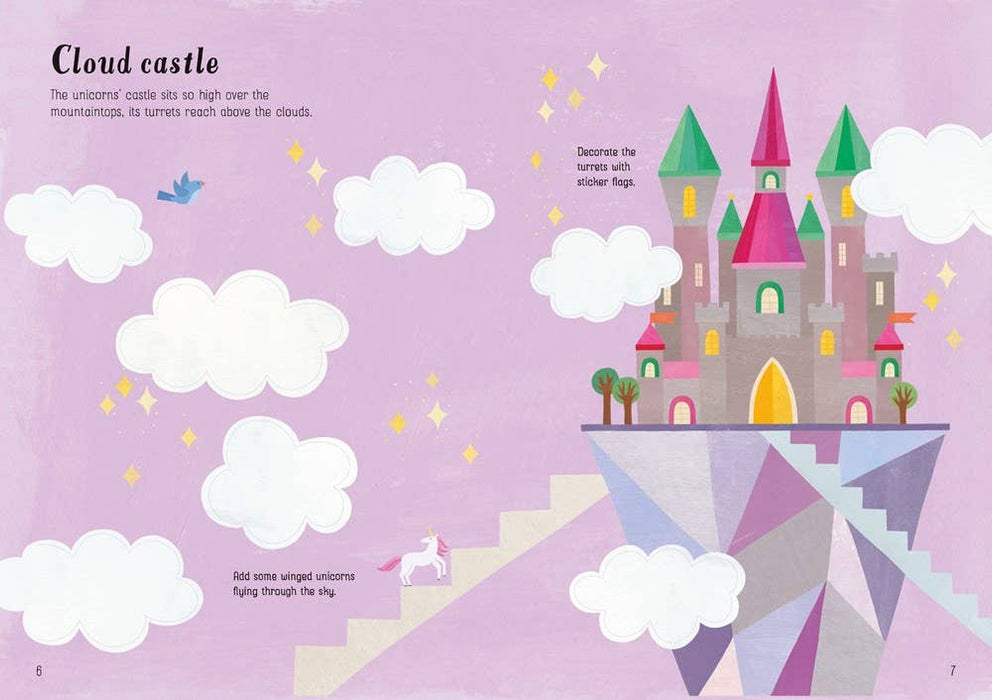 Little First Stickers Unicorns : Usborne