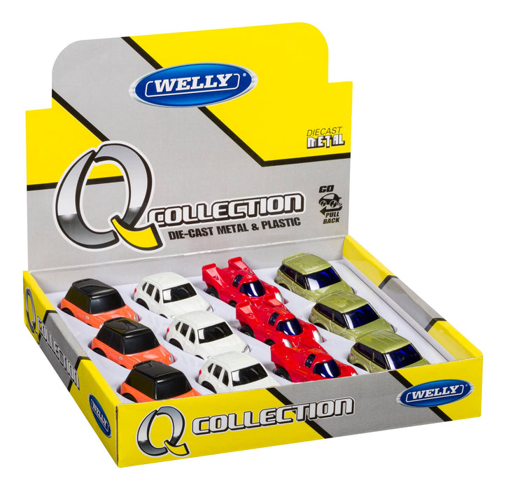 Mini Assorted Licensed Cars - Die-Cast Metal, Pull Back Cars