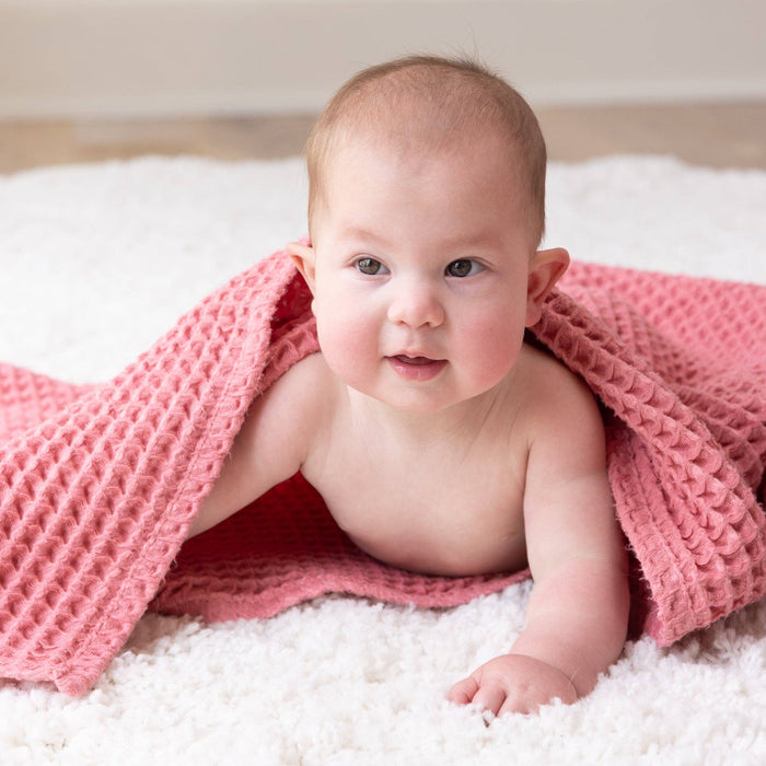Bella Tunno | Waffle Baby Blanket Watermelon