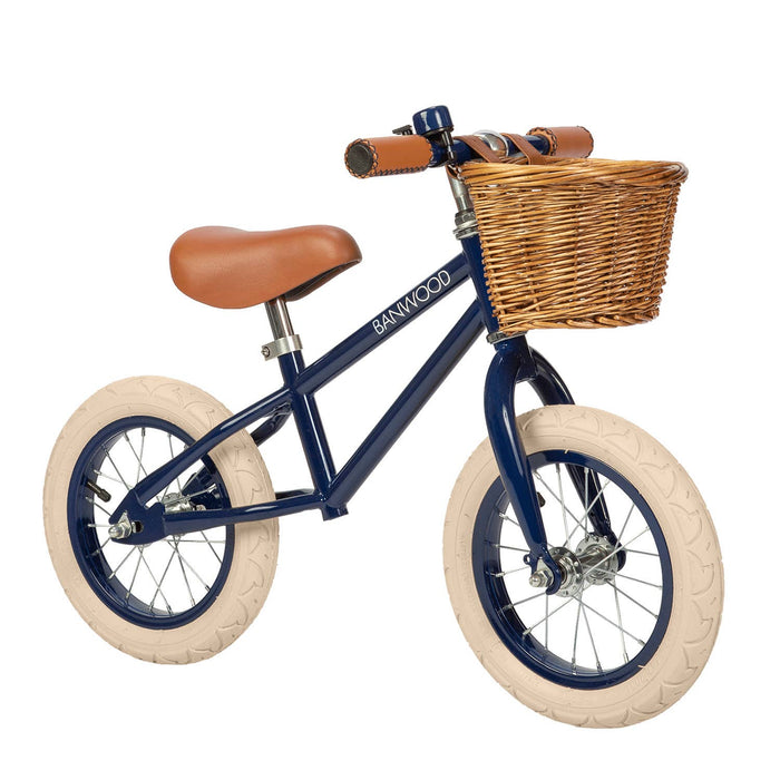 BANWOOD BALANCE BIKE FIRST GO VINTAGE - NAVY