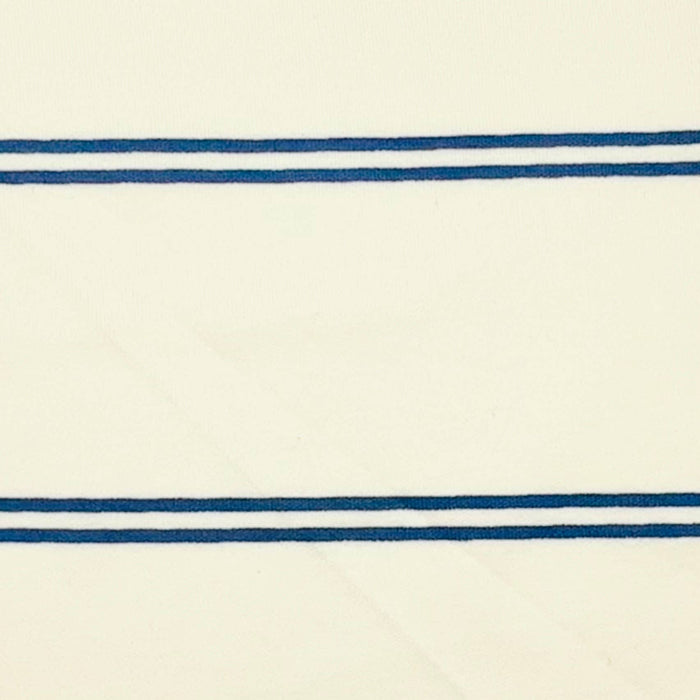 Colored Organics Sosa Raglan Henley Bodysuit - Sole Stripe / Marino