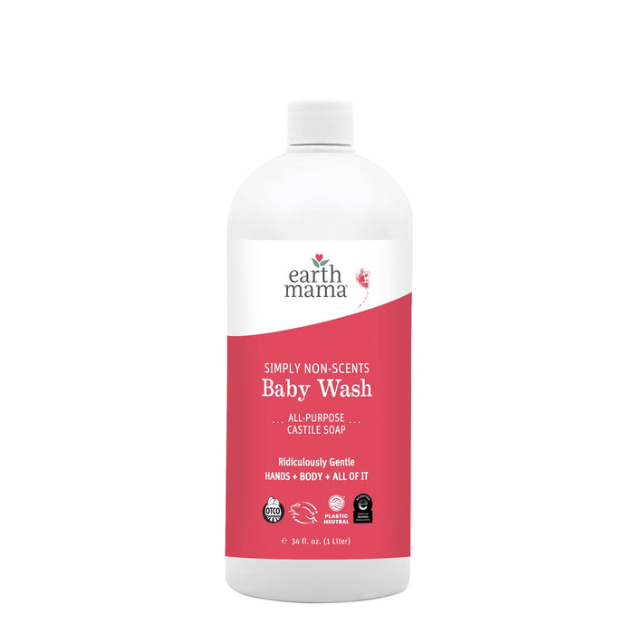 Earth Mama Organics Simply Non-Scents Baby Wash