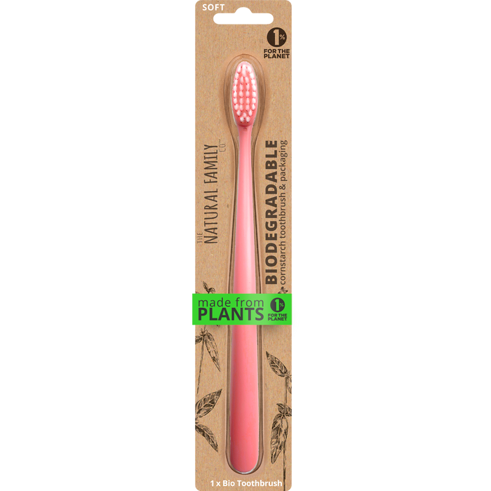 Jack N' Jill + NFco Bio Toothbrush Single - Neon
