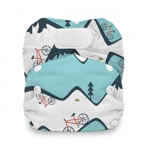 Thirsties Newborn Natural All In One Hook and Loop Cloth Diaper - NB NAIO H/L